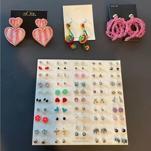Colorful Kids Earring Set